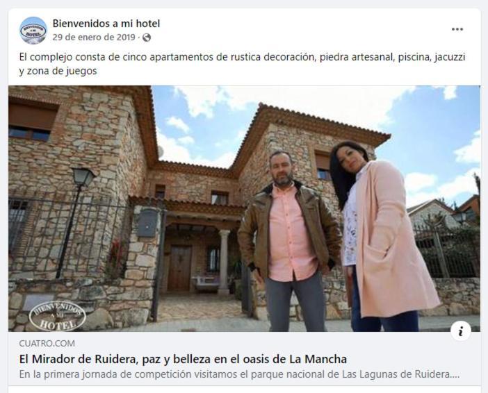 El Mirador De Ruidera Apartment Bagian luar foto